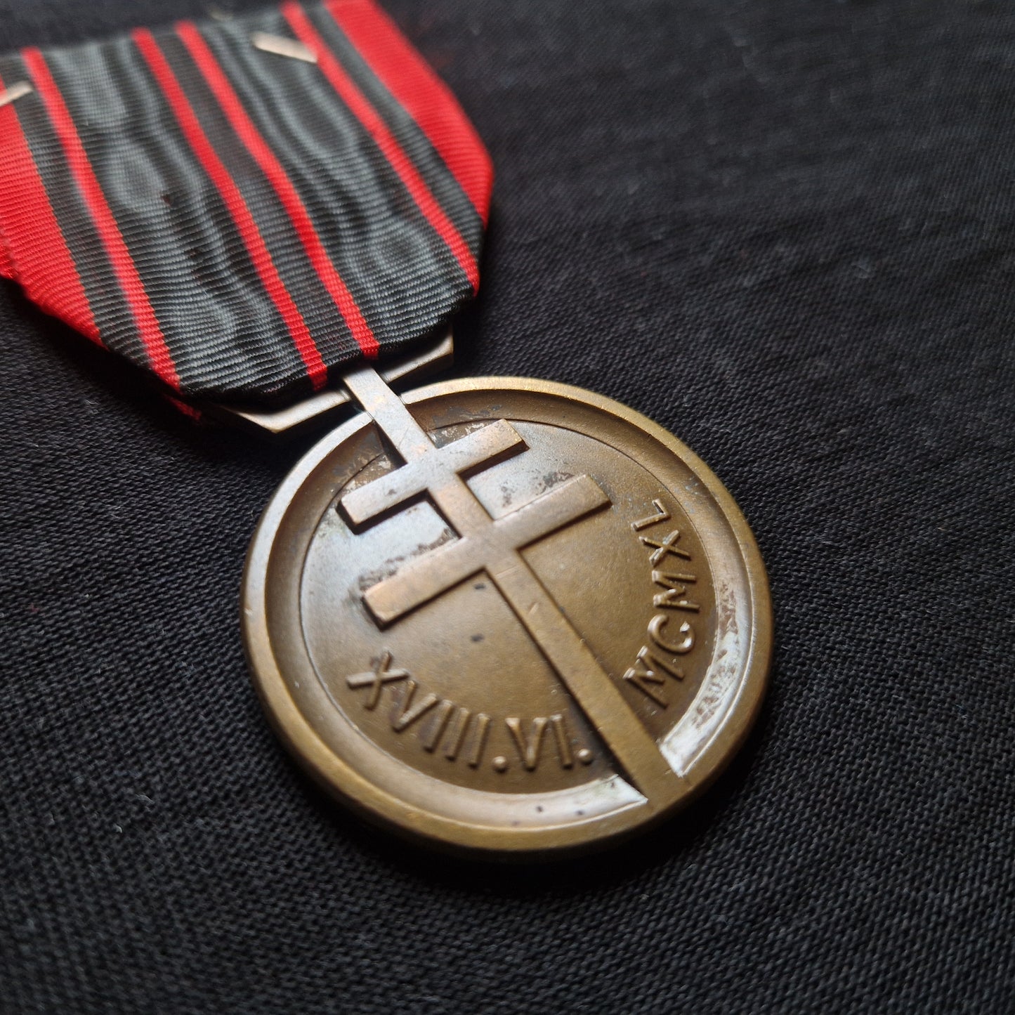 France Resistance Medal 1940-1945 - Medaille de la Resistance - Second World War French Medal