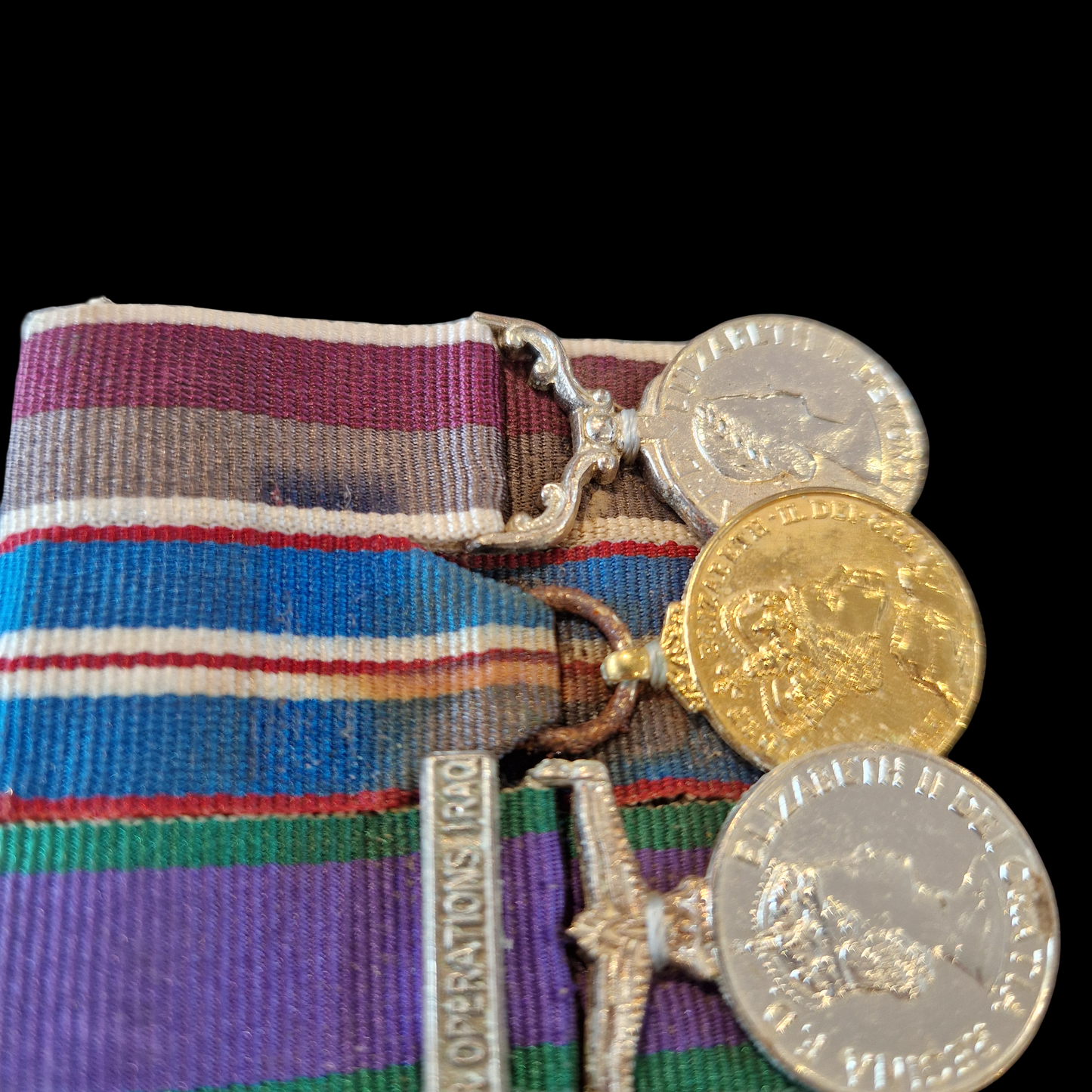 British Miniature Medal Group Royal Air Force Air Operations Iraq RAF LSGC