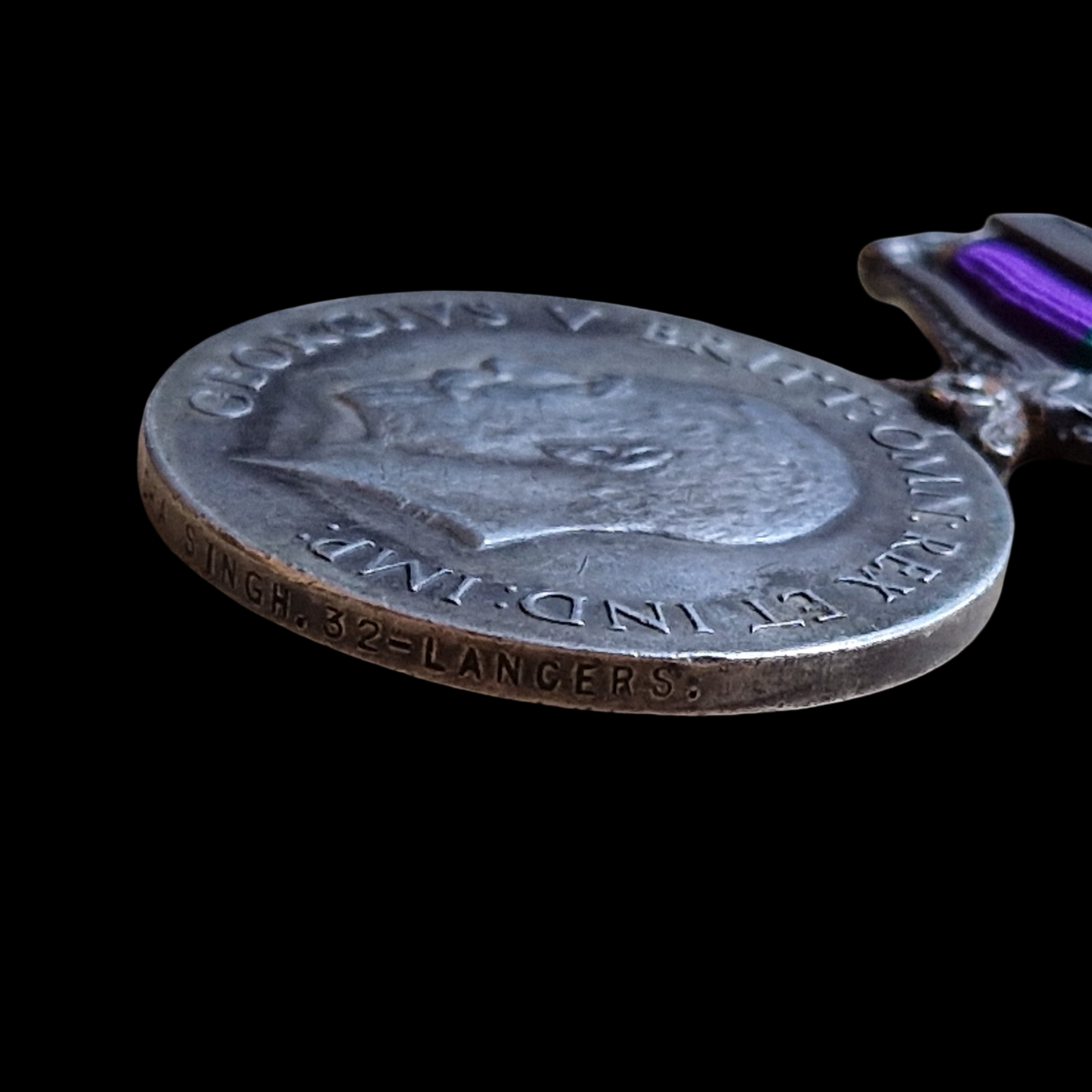 32nd Lancers British Indian Cavalry Iraq General Service Medal Sowar Singh