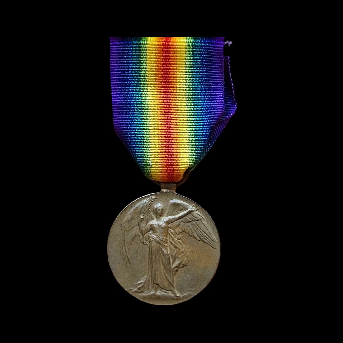 Cameron Highlanders DOW Arras 1917 WW1 Victory Medal from Sleat, Isle of Skye