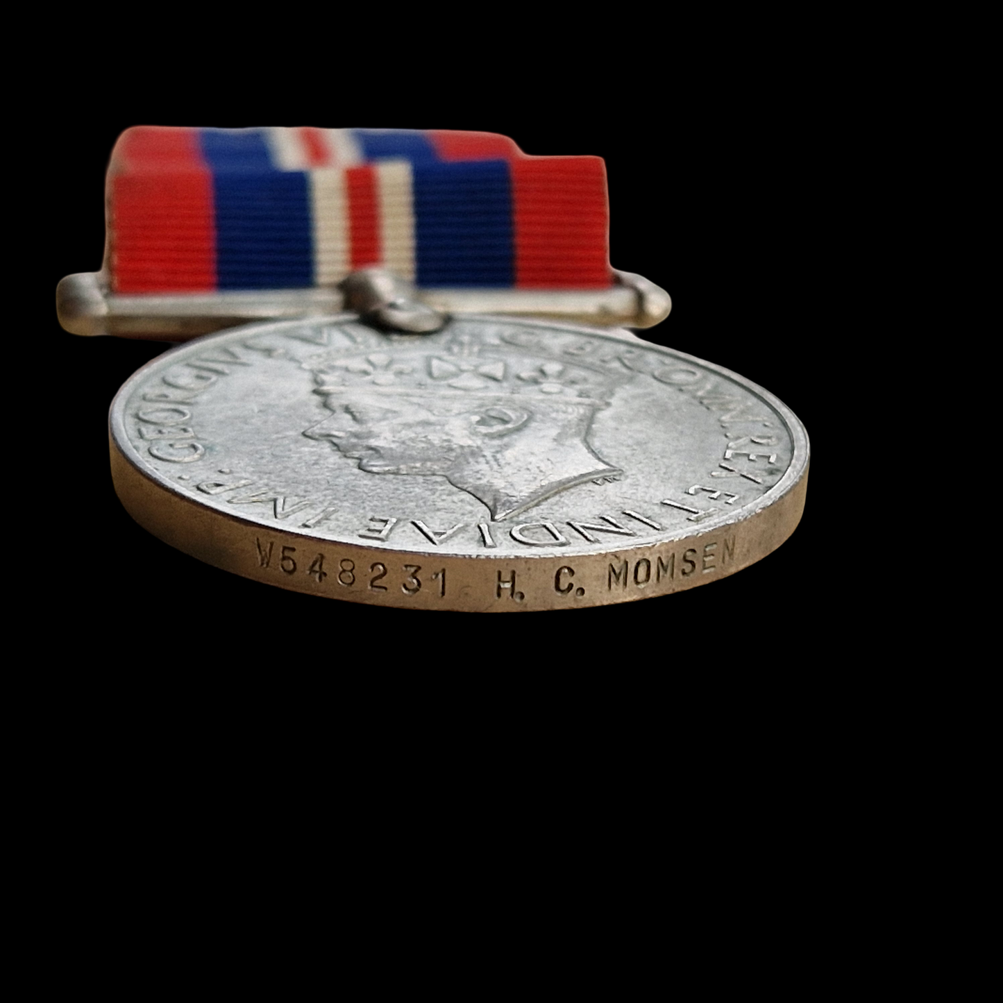 WW2 South African British War Medal 1939–45 Women's Auxiliary Army Services, S.A. Forces