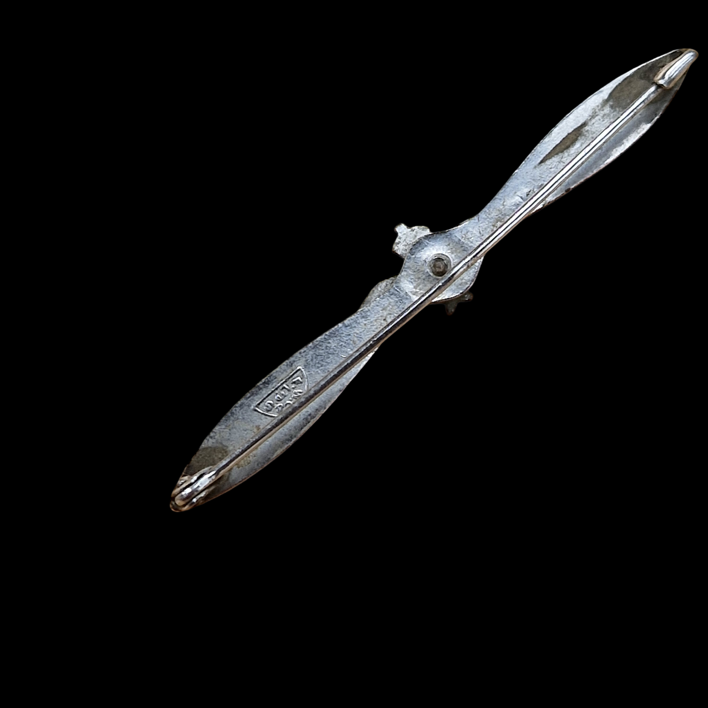 WW2 Royal Air Force Tie Pin Badge King's Crown
