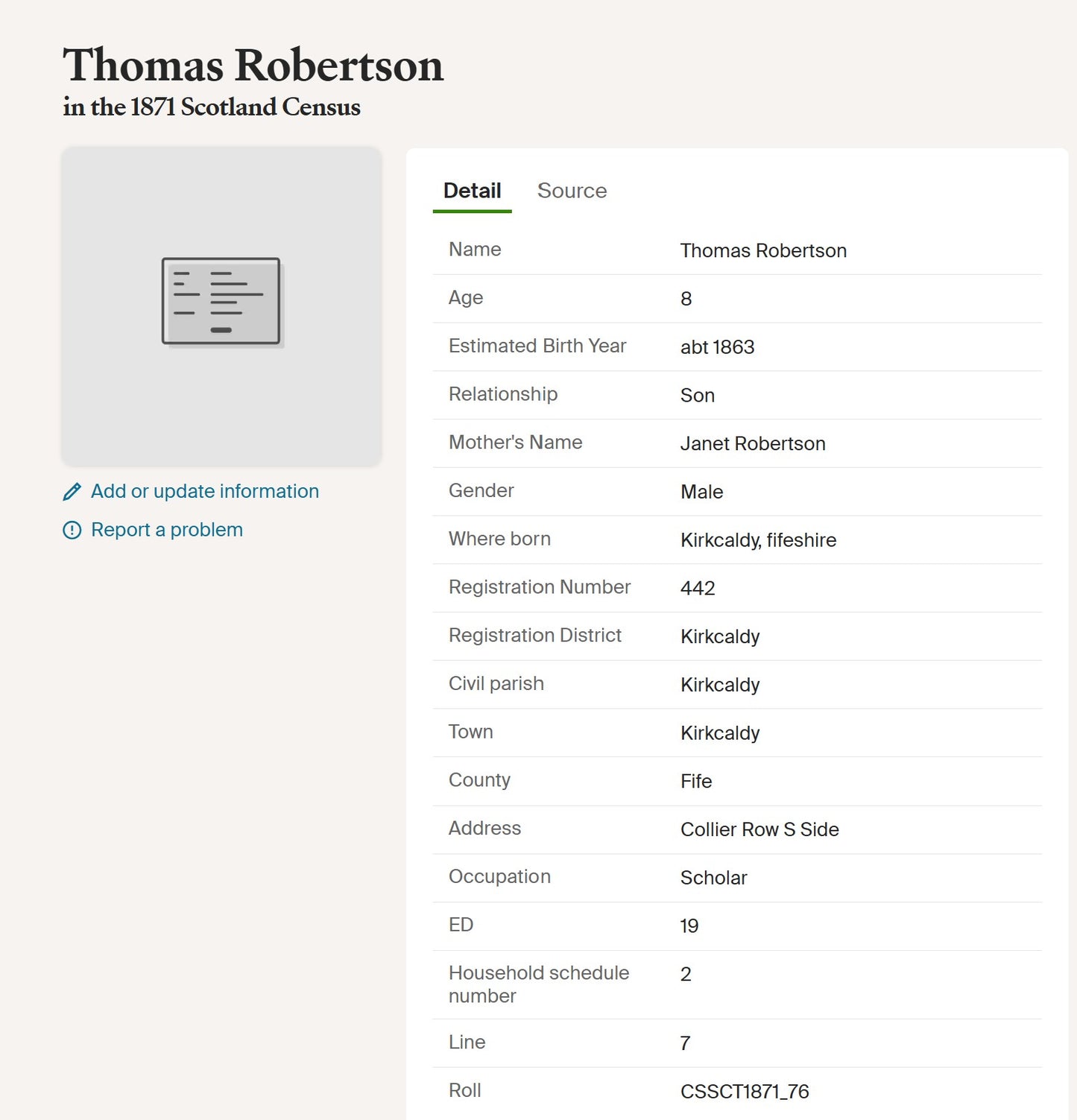 Black Watch (Royal Highlanders) - Queen's South Africa Medal - Kirkcaldy