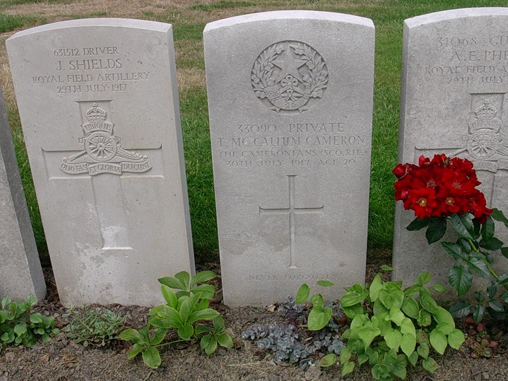 Scottish Rifles Cameronians DOW 1917 Ypres WW1 British War Medal Pair Bishopton