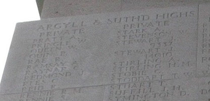 Argyll & Sutherland Highlanders - Killed in Action Somme 1916 Capture of Morval - WW1 Medal Pair - From Paisley