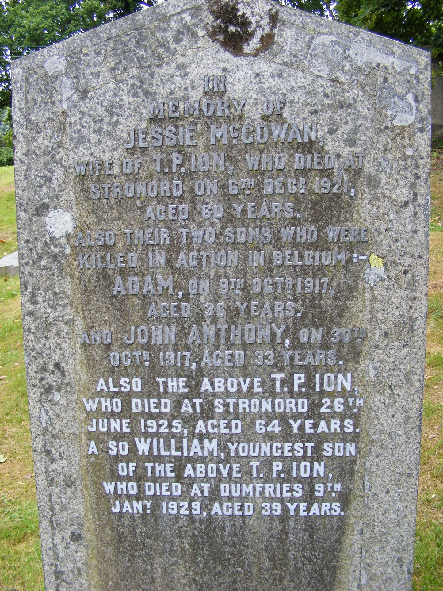 Scots Guards PIPER Killed in Action 1917 Police Constable Stranraer WW1 Medals