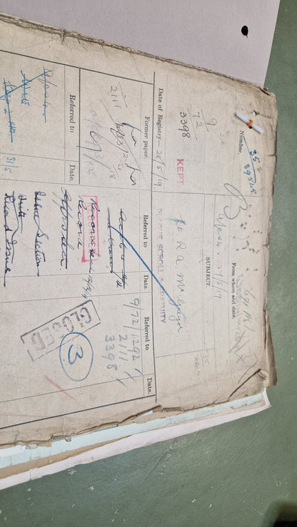 6th Bn. Seaforth Highlanders Officer - Killed in Action April 1918 - WW1 Memorial Plaque - From Elgin, Moray