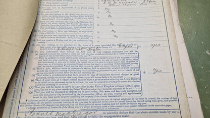 6th Bn. Seaforth Highlanders Officer - Killed in Action April 1918 - WW1 Memorial Plaque - From Elgin, Moray