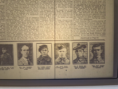 4th Bn. Cameron Highlanders KIA 1917 WW1 Medal Trio from Kincraig, Inverness-shire (BWM Renamed)