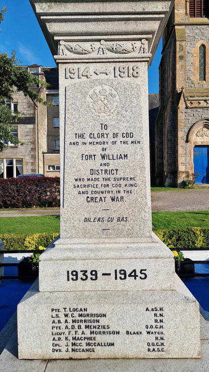 Cameron Highlanders DOW 1915 Second Battle of Ypres 1914-15 Star Medal from Fort William