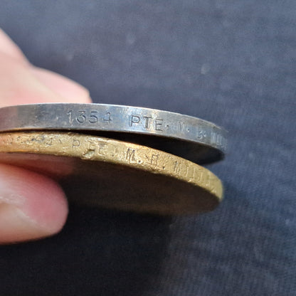 5th Bn. Argyll & Sutherland Highlanders – Killed in Action Palestine 1917 – WW1 Medal Trio & ID Bracelet – From Greenock