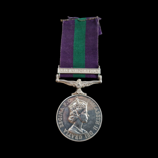 Queen's Own Cameron Highlanders - Arabian Peninsula GSM - Pte. McLeod - From Stornoway