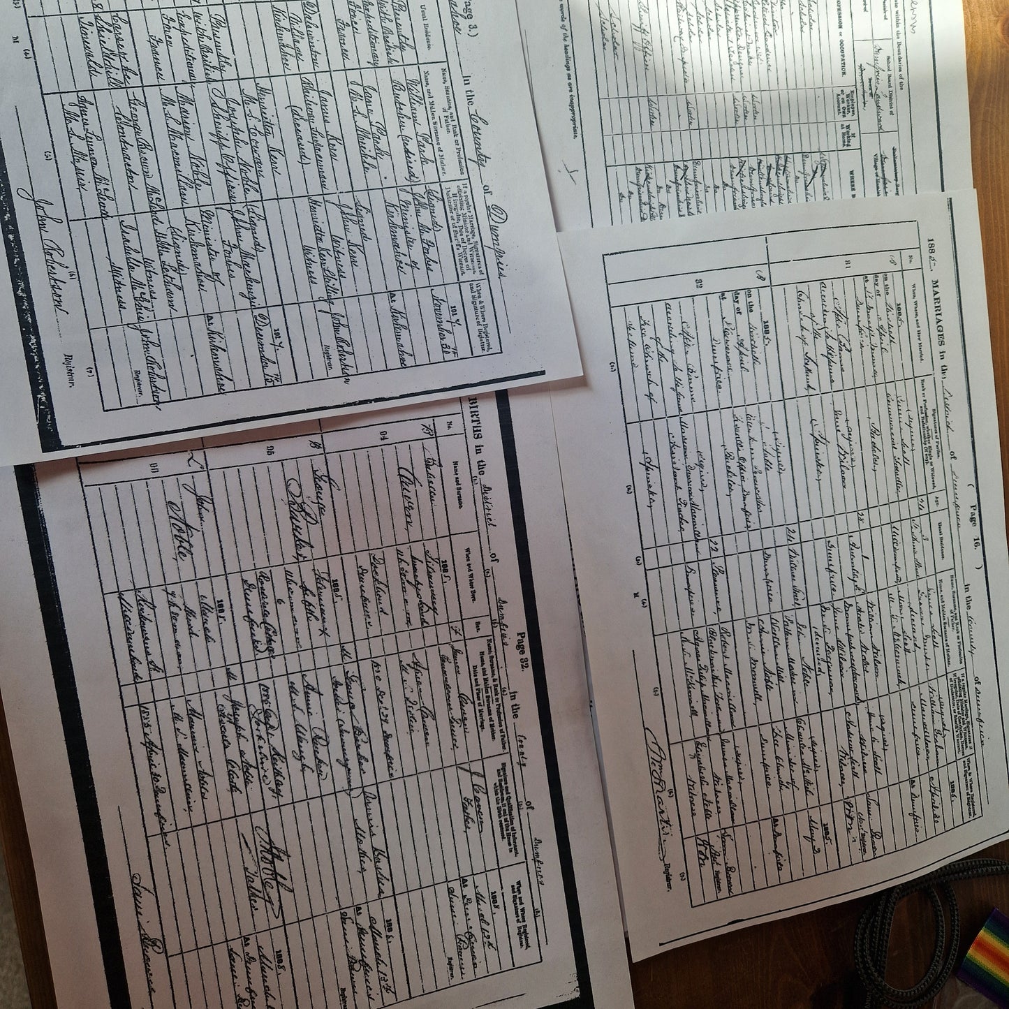 Cameron Highlanders - x2 Officers (Brothers) - British War Medal & Victory Medal - one KIA 1918 Ypres - From Dumfries