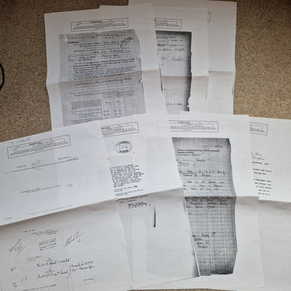 Cameron Highlanders - x2 Officers (Brothers) - British War Medal & Victory Medal - one KIA 1918 Ypres - From Dumfries