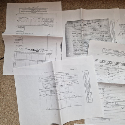 Cameron Highlanders - x2 Officers (Brothers) - British War Medal & Victory Medal - one KIA 1918 Ypres - From Dumfries