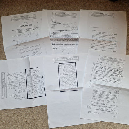 Cameron Highlanders - x2 Officers (Brothers) - British War Medal & Victory Medal - one KIA 1918 Ypres - From Dumfries