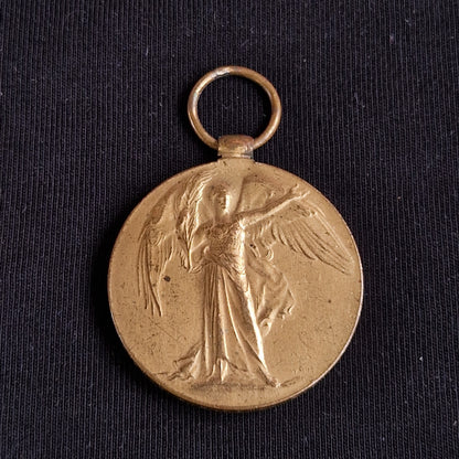 Royal Navy - HMS Prince of Wales - Whitechapel - German Grandfather - WW1 Victory Medal