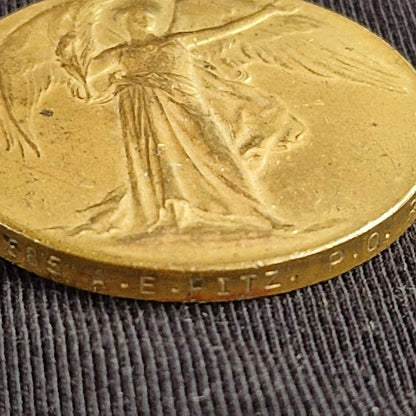 Royal Navy - HMS Prince of Wales - Whitechapel - German Grandfather - WW1 Victory Medal