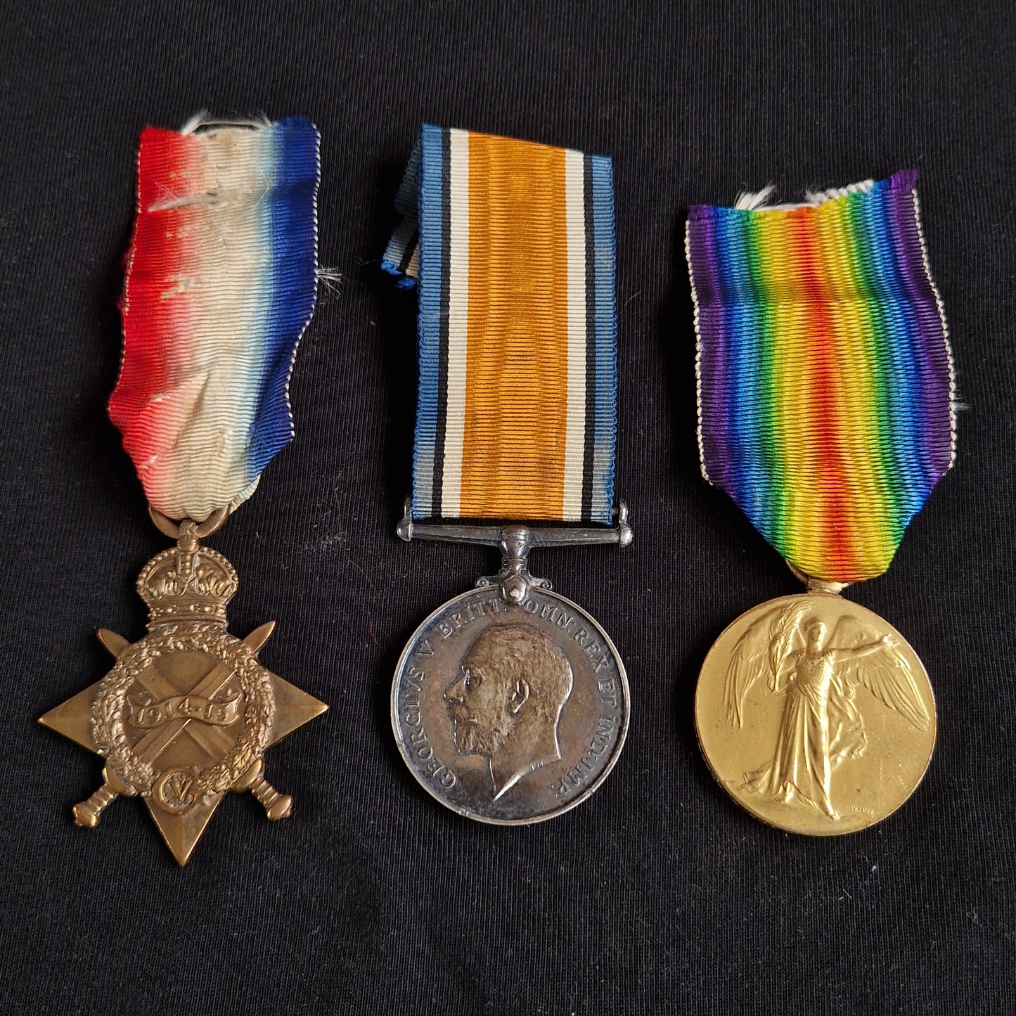 Army Service Corps - Died Wounds 1915, attd 28th Division Field Ambulance, RAMC - Birmingham - WW1 Medals
