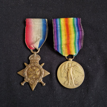 Coldstream Guards - 3 Times Wounded in Action - 1914 Mons Star Victory Medal - Deptford, Kent