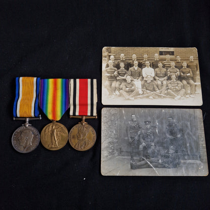 Suffolk Regiment - WW1 Medal Pair & Special Constabulary Medal