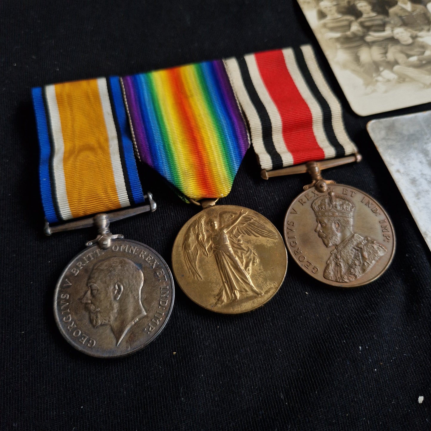 Suffolk Regiment - WW1 Medal Pair & Special Constabulary Medal
