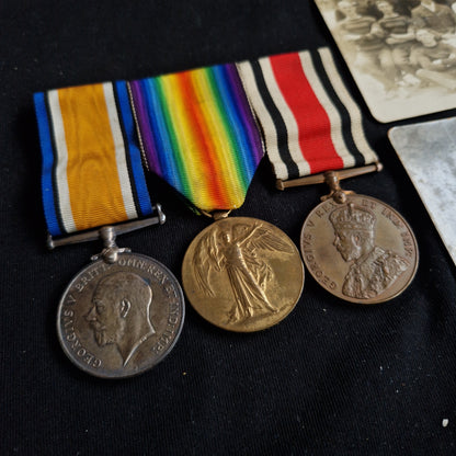 Suffolk Regiment - WW1 Medal Pair & Special Constabulary Medal