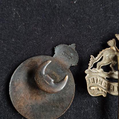 Royal Berkshire Regiment - WW1 Medals & Badges - Newark Cricket Silver Medals - Bucks Special Constable 1914