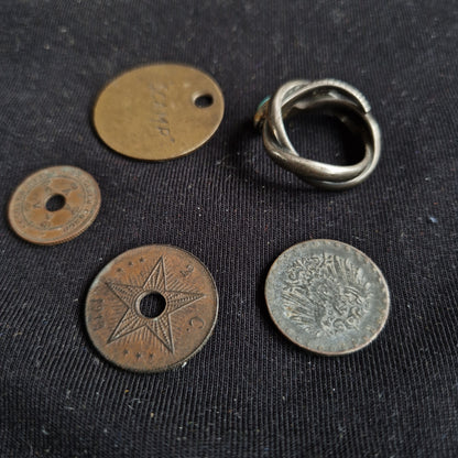 Royal Berkshire Regiment - WW1 Medals & Badges - Newark Cricket Silver Medals - Bucks Special Constable 1914