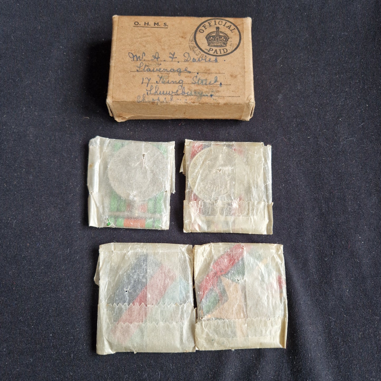 Royal Navy - Pacific Theatre WW2 Medal Group - Shrewsbury - Original Hiroshima Photos RARE