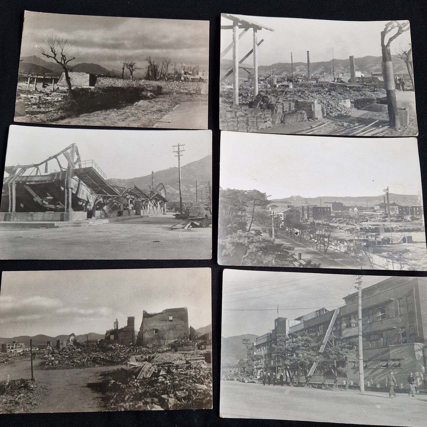 Royal Navy - Pacific Theatre WW2 Medal Group - Shrewsbury - Original Hiroshima Photos RARE