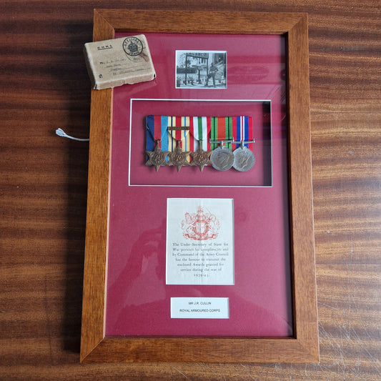 44th Reconnaissance Regiment, Royal Armoured Corps - El Alamein - WW2 Medal Group - Chelmsford