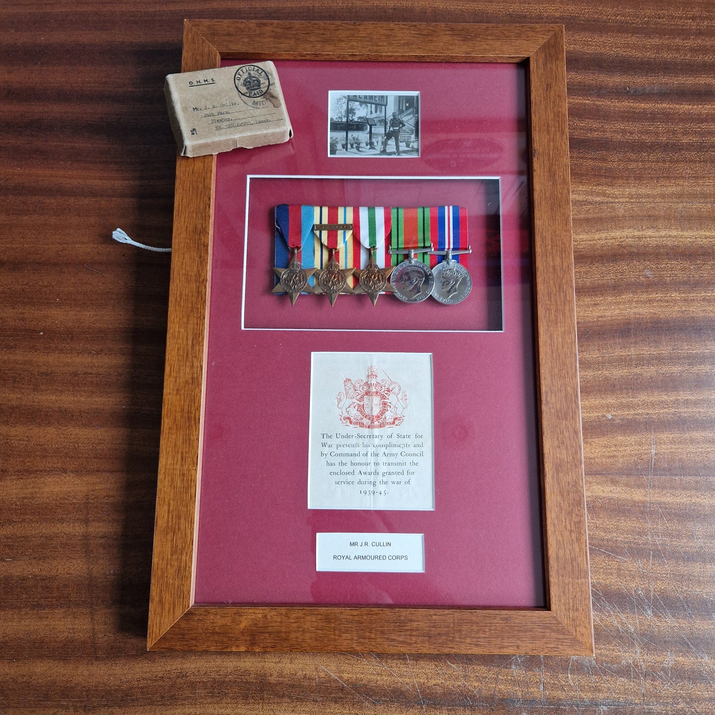 44th Reconnaissance Regiment, Royal Armoured Corps - El Alamein - WW2 Medal Group - Chelmsford