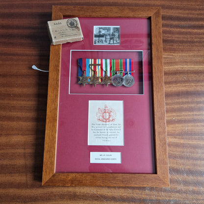 44th Reconnaissance Regiment, Royal Armoured Corps - El Alamein - WW2 Medal Group - Chelmsford