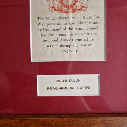 44th Reconnaissance Regiment, Royal Armoured Corps - El Alamein - WW2 Medal Group - Chelmsford