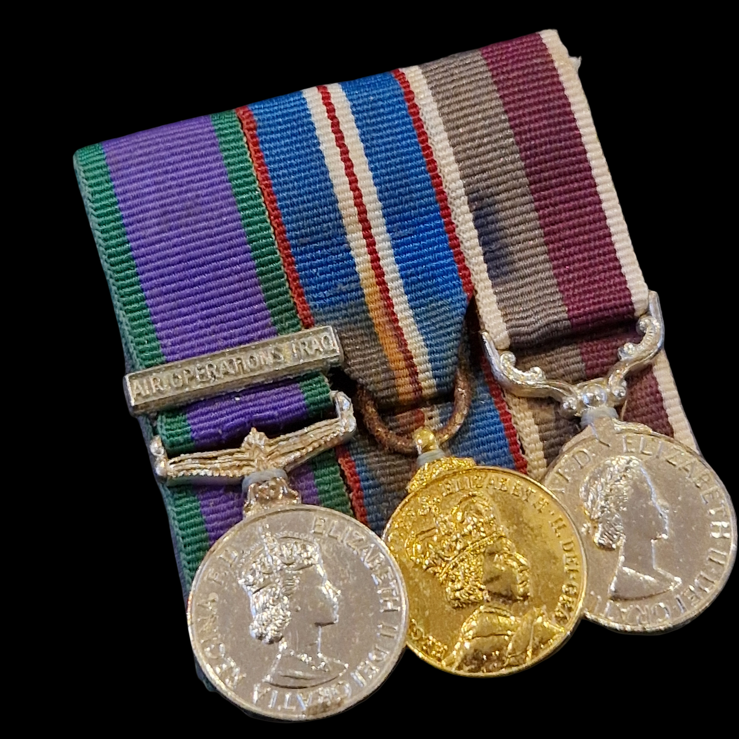 British Miniature Medal Group Royal Air Force Air Operations Iraq RAF LSGC