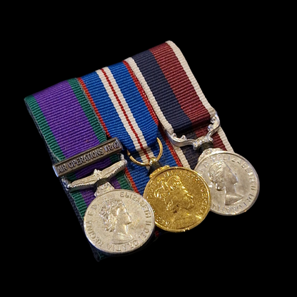 British Miniature Medal Group Royal Air Force Air Operations Iraq RAF LSGC