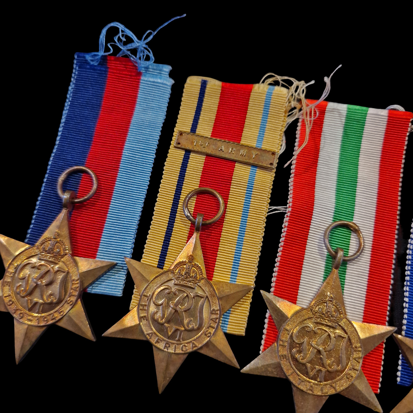 Royal Signals WW2 British Medal Group CAPTAIN Godsell from Hartley Wintney Hampshire