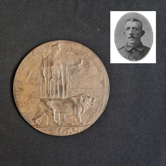 9th West Yorkshire Regiment - Company Sergeant-Major Killed in Action Gallipoli 1915 - Memorial Plaque
