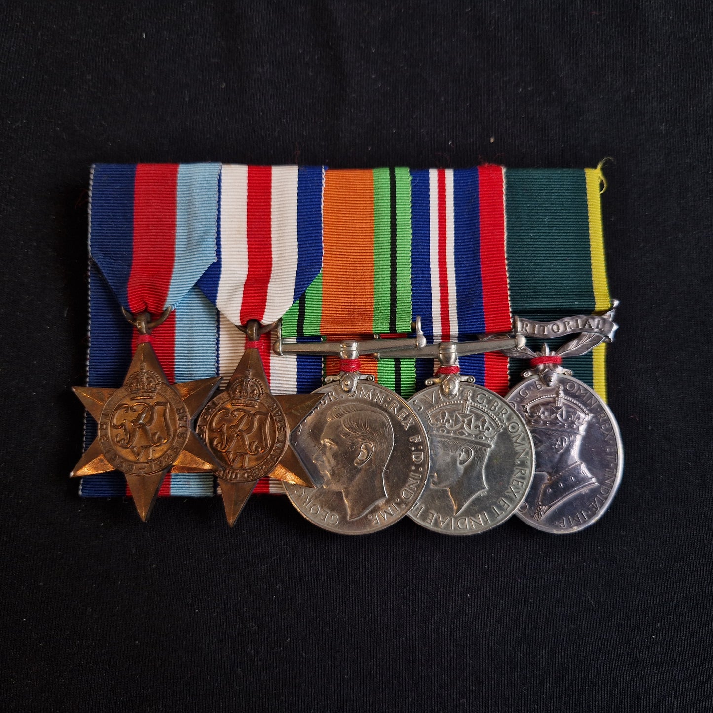 West Somerset Yeomanry 55th Field Regt (Wessex) Royal Artillery - WW2 Medal Group