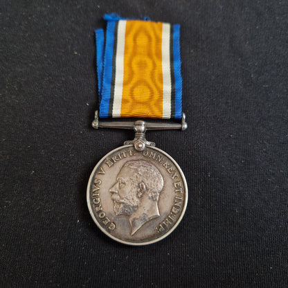 Rifle Brigade - Prisoner of War POW 1918 - British War Medal - From Southwark, London