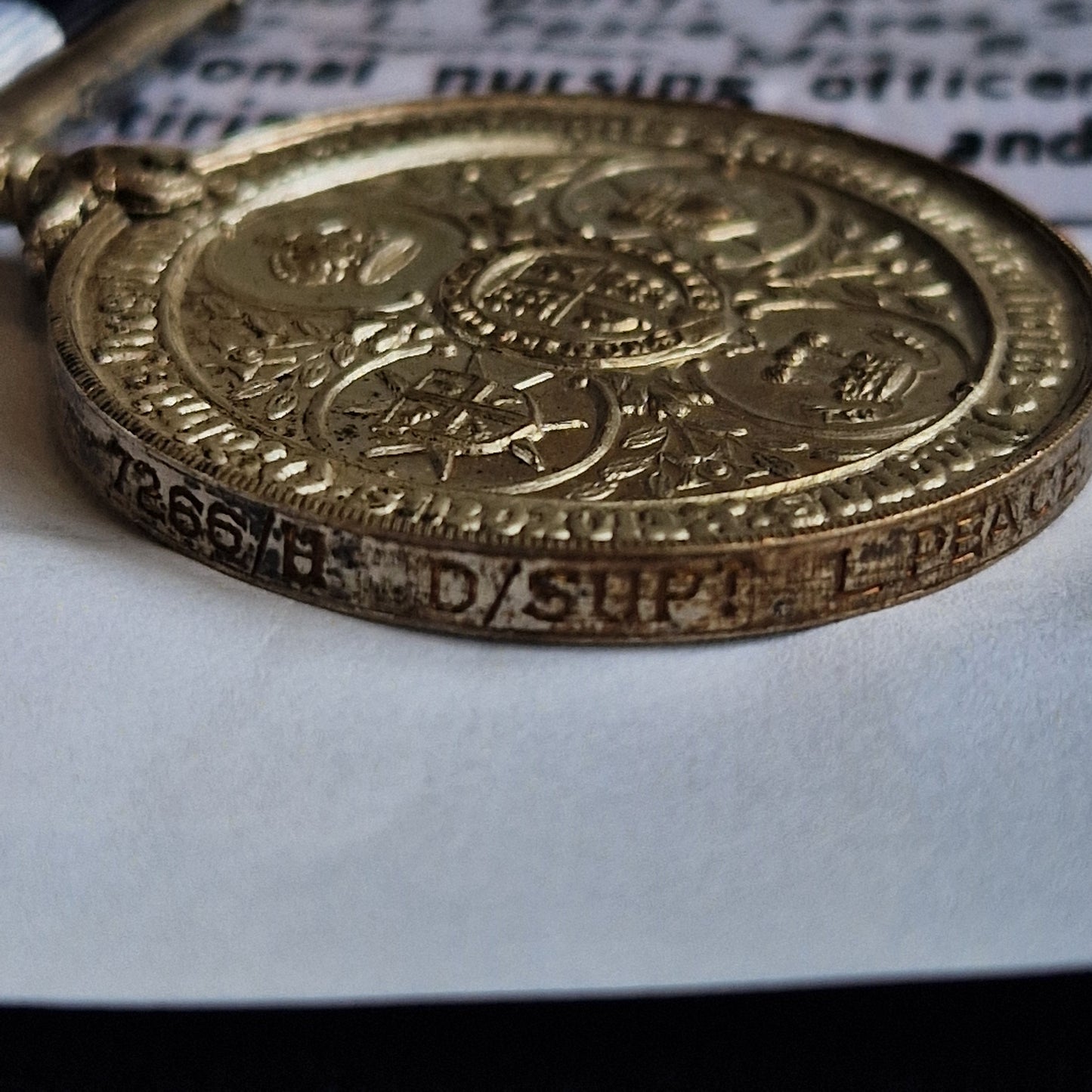 British Service Medal of The Order of St John Ambulance Brigade Huddersfield
