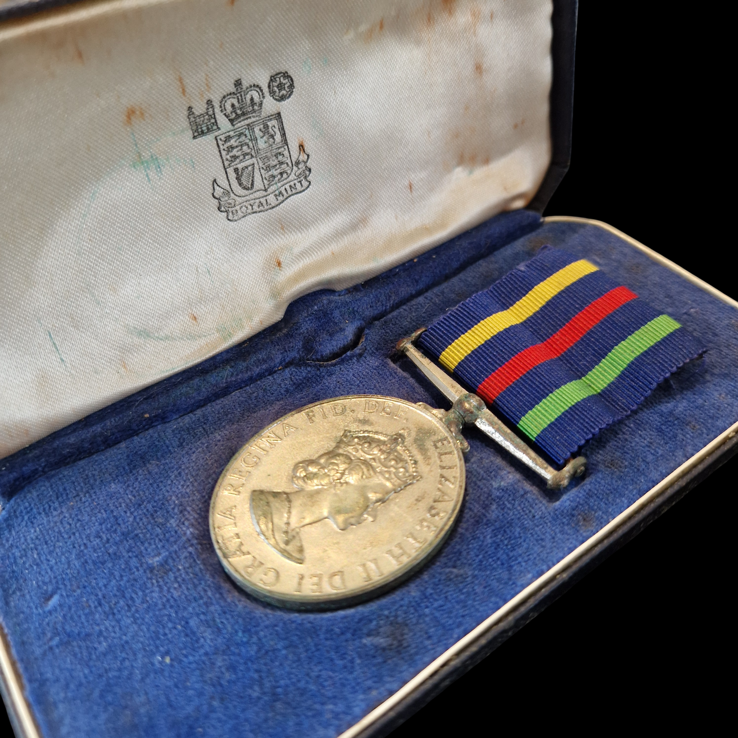 British Civil Defence Long Service Medal – With Original Box