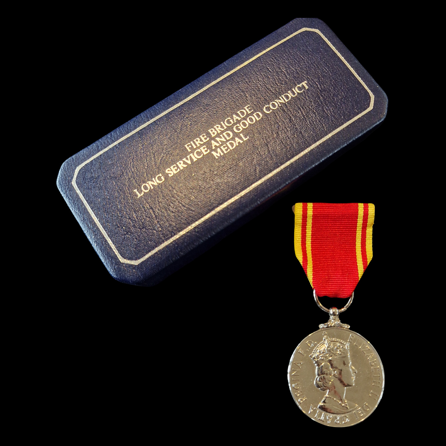 Fire Brigade Long Service & Good Conduct Medal EIIR – Firefighter Michael Smith