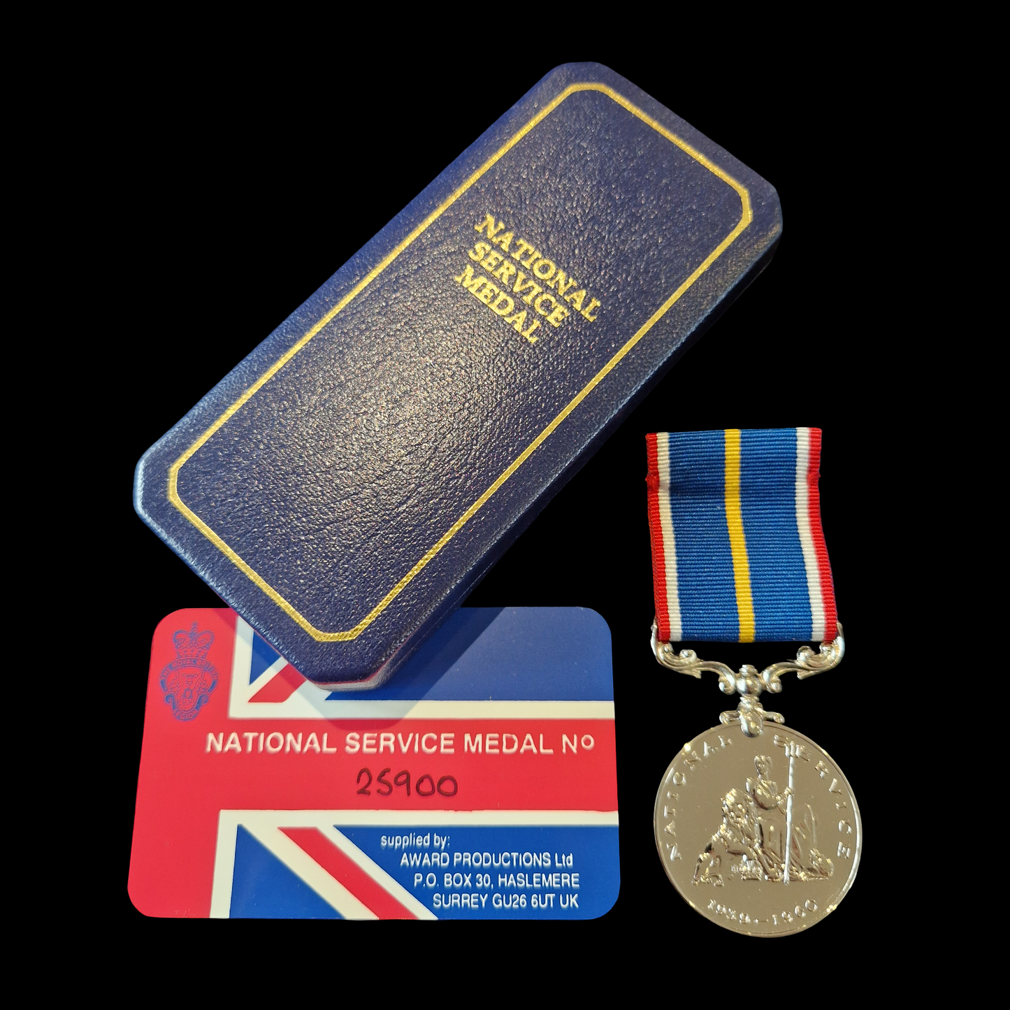 National Service Commemorative Medal – UK Armed Forces – Full Size