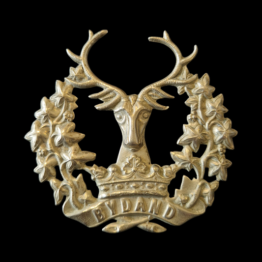 WW1 Gordon Highlanders Cap Badge Glengarry – Genuine British Great War Insignia