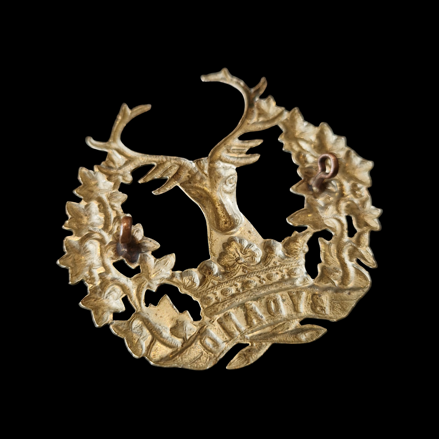 WW1 Gordon Highlanders Cap Badge Glengarry – Genuine British Great War Insignia