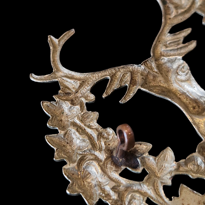 WW1 Gordon Highlanders Cap Badge Glengarry – Genuine British Great War Insignia