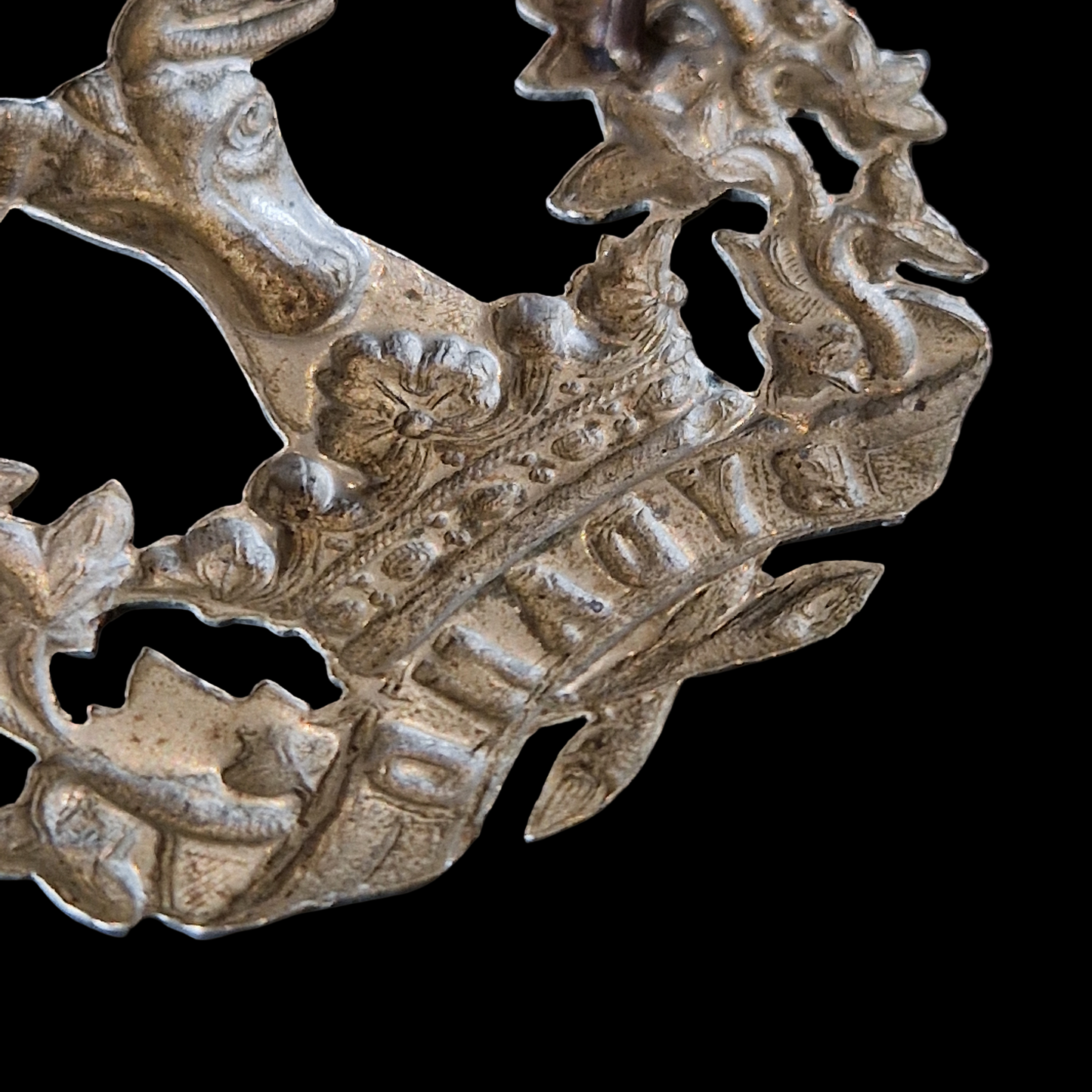 WW1 Gordon Highlanders Cap Badge Glengarry – Genuine British Great War Insignia