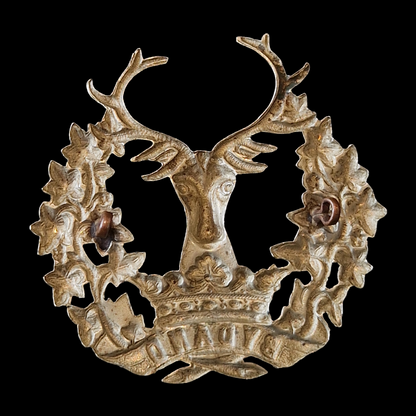 WW1 Gordon Highlanders Cap Badge Glengarry – Genuine British Great War Insignia